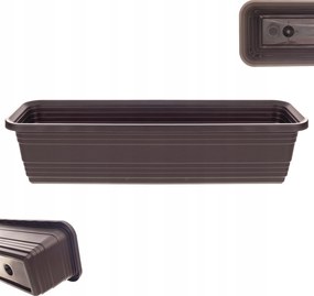 Erkélyláda Virágtartó 60cm Mokka Virágtartó Láda Kadax