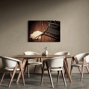 Egy írógép képe (90x60 cm)