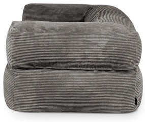 Téglavörös kordbársony babzsákfotel Sofa MooG – SLOWDOWN