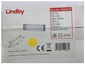 Lindby Lindby - LED Fali lámpa RANIK LED/7W/230V LW1450