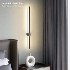 Brilagi - LED kültéri fali lámpatest AURA LED/20W/230V 4000K IP54 antracit