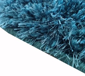 Bíborka Kék Shaggy futószőnyeg 80 x 300 cm