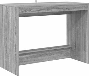 vidaXL Ágyíróasztal Szürke Sonoma 100 x 45 x 75 cm Faanyag
