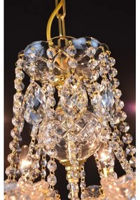 Wranovsky JWZ151082130 - Kristály csillár láncon CLASSE 8xE14/40W/230V