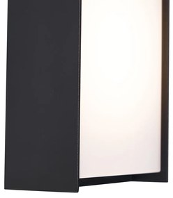 Modern fekete kültéri fali lámpa LED-del IP65 - Packet