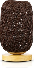 Modern Asztali Lámpa Design Éjjeli Lámpa Led Lampion Rattan