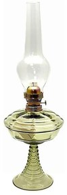 Petroleumlámpa DROBĚNA 50 cm erdőzöld