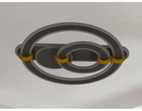 LED dimmelhető mennyezeti lámpatest LED/120W/230V 3000-6500K + távirányító