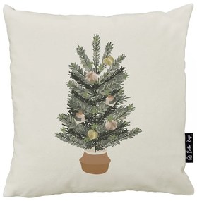 Párnahuzat karácsonyi mintával 45x45 cm Festive Tree – Butter Kings