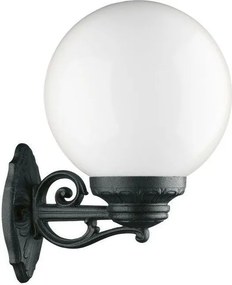 NOVOLUX 151A-G05X1A-02 INDURA GLOBO Klasszikus Kültéri Fali Lámpa Fehér, Fekete E27 IP65