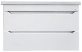 TMP SHARP 100 fali fürdőszobabútor - Isvea Sistema S mosdóval - 101 x 45,5cm