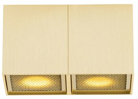 Design spotlámpa arany 2-lámpás - Qubo Honey