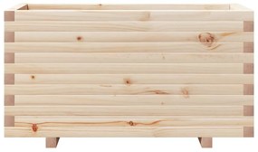 tömör fenyő kerti virágtartó 90 x 40 x 49,5 cm