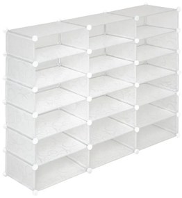 DIVERO Cipős szekrény 108 x 140 x 37 cm