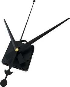 Fekete alumínium óramutatók - horgony mintázat 16 / 12 cm