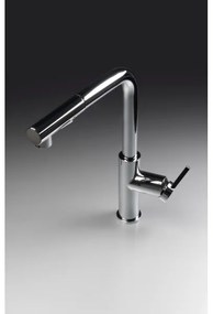 Deante BKM_073M mosogató csaptelep kihúzható zuhannyal, MOMI króm