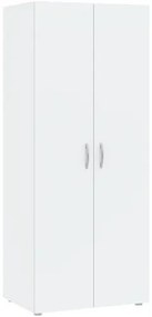 BASIC Ruhásszekrény Fehér Színben 74 cm 2D