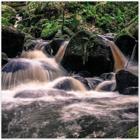 Poszterek 70x70 Hegyi folyó