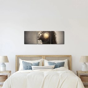 Kép - a zene ereje (órával) (90x30 cm)