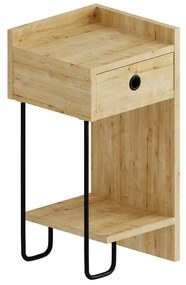 Éjjeliszekrény Sirius Right Oak
