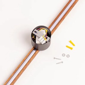 Brilagi - LED fali lámpatest WOODY LINE LED/7W/230V 4000K 60 cm tölgy cseresznye