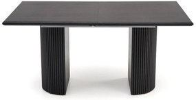 Bolero bővíthető étkezőasztal fekete 160-250cm