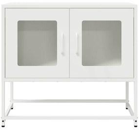 fehér hidegen hengerelt acél TV-szekrény 68x39x60,5 cm