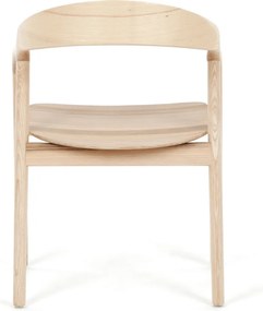 Jídelní židle, přírodní, dřevo, DCH-V3202 NAT