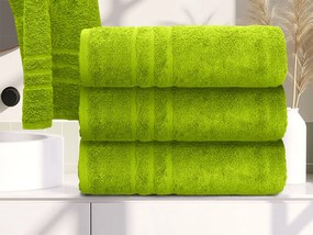 Classic törölköző 70 x 140 cm világoszöld, 100% pamut