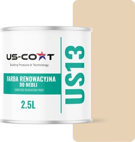 Konyhabútor Festék Szekrény Frontok Krém Bézs RAL1015 Matt 2,5L