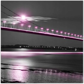 Poszterek 100x100 Lila világítás