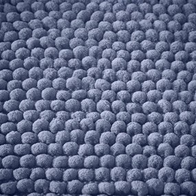 Kék fürdőszobai kilépő 50x80 cm Aspen Bobble – Bianca