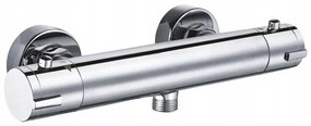 Invena Cool Touch, termosztatikus zuhanycsaptelep 150mm, króm, BT-00-001-x