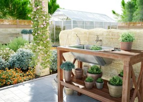 Deante hidegvizes csaptelep 1/2"-os, levegőztetővel és adapterrel, króm, BEZ_122L