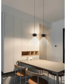 Immax NEO 07219L - LED dimmelhető DORMINE csillár 6W/230V matt fekete Tuya +DO