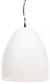 kerek fehér ipari függőlámpa 25 W 42 cm E27