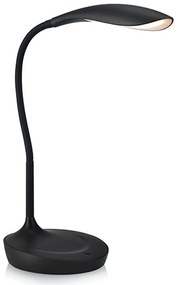 Markslöjd 106094 - LED Szabályozható asztali lámpa USB -vel  SWAN LED/4,6W/230V