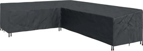 vidaXL Bútor takaró Fekete 330 x 255 x 80 cm 600D Oxford Szövet