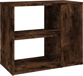vidaXL füstös tölgy színű szerelt fa kisszekrény 60 x 30 x 50 cm