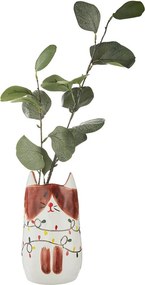 PABLO kerámia macska váza 20 cm , égősorral