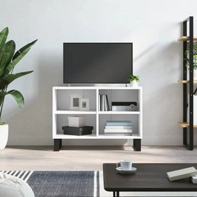 fehér szerelt fa TV-szekrény 69,5x30x50 cm
