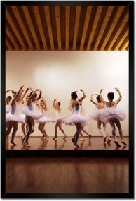 Poszterek keretben 40x60 Balett balerina tánc