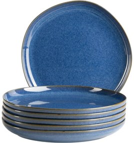 Mäser Cordelia Royal Blue sekély tányérkészlet, 27cm, 6 db