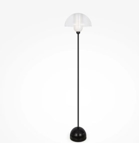 Maytoni modern állólámpa memory fekete átlátszó mymod177fl-01b