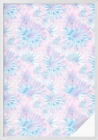 Furnérfólia Adatvédelem Szélvédők és Ablakok Virágos akvarellek 100x146