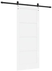 Csúszó ajtó Egyéb ORKDAL Fehér és fekete 83 x 202 cm