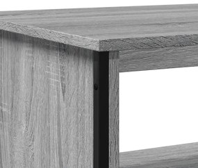 vidaXL szürke sonoma színű szerelt fa dohányzóasztal 100 x 51 x 40 cm