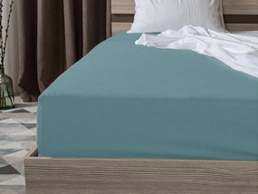 Jersey EXCLUSIVE türkiz lepedő 180x200 cm Grammsúly (rost sűrűség): Lux (190 g/m2)