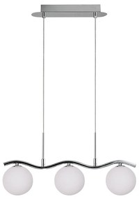 Csillár zsinóron RAMON 3xG9/40W/230V fényes króm