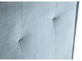 Világoskék ágytámla 160x120 cm Monica – Milo Casa